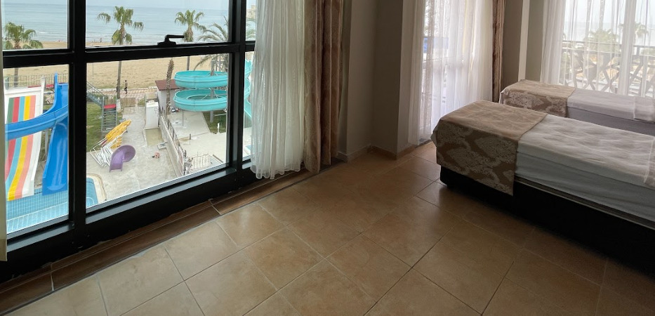 Admiral Hotel Mersin Kızkalesi Family Suit Deniz Manzaralı